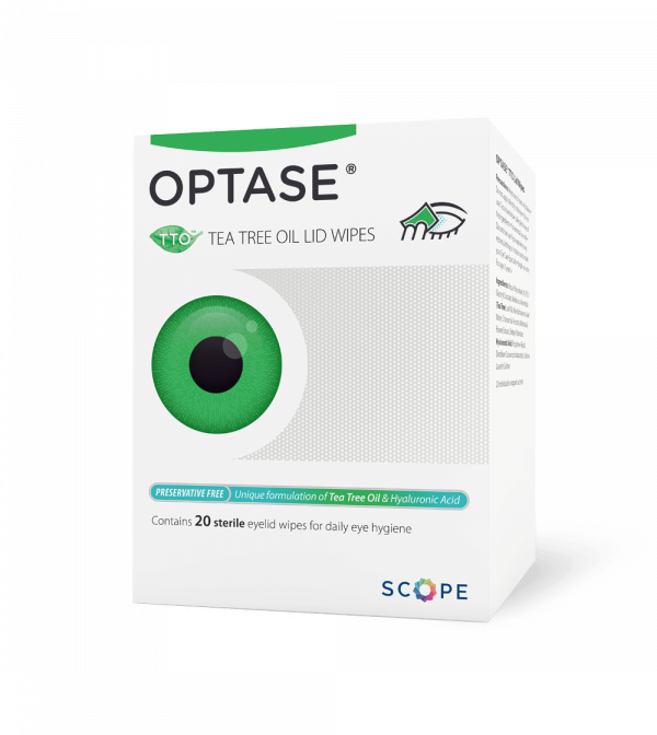Optase Tea Tree Oil Lid Wipes